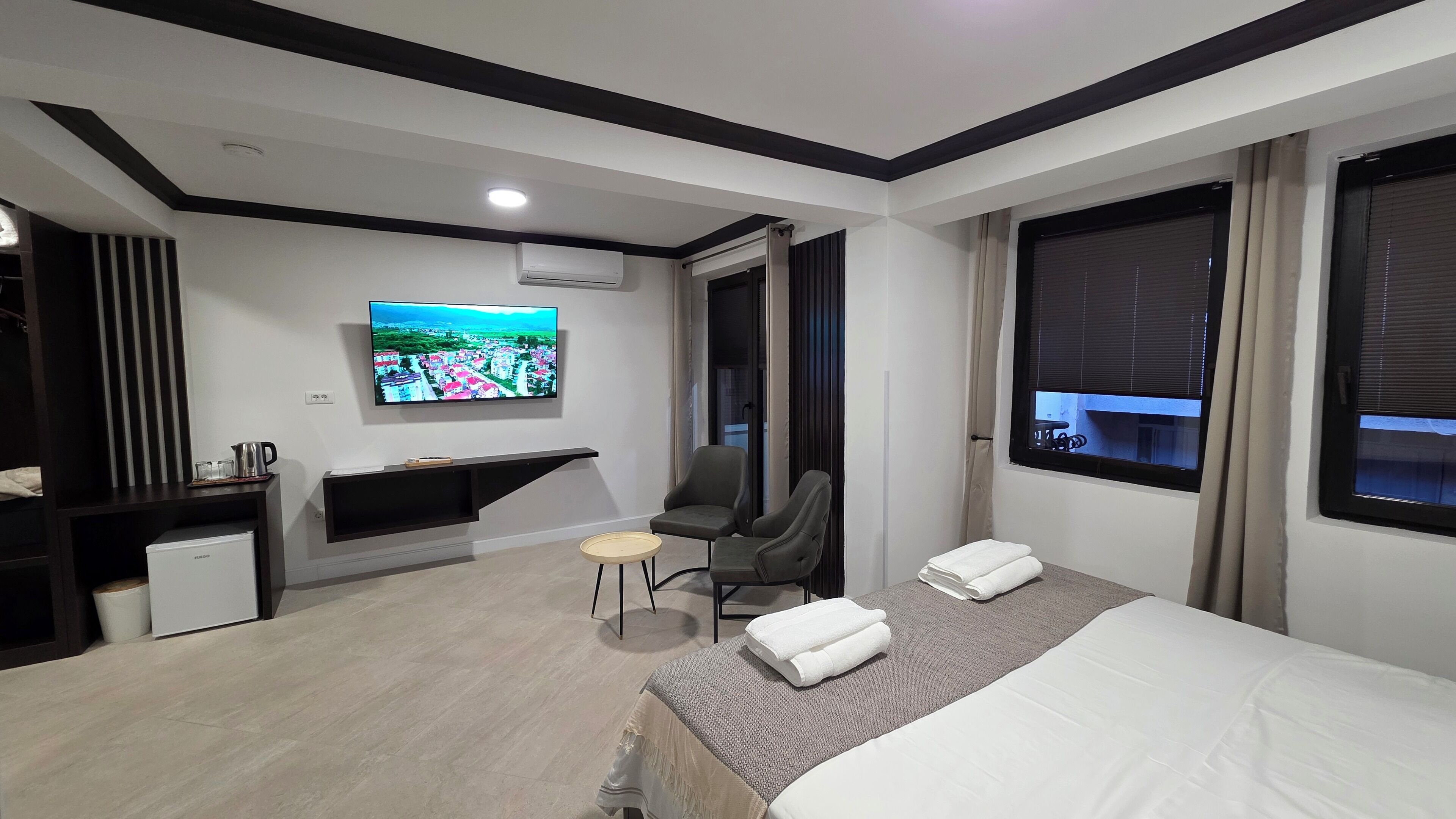 1 bedroom, internet, bed sheets