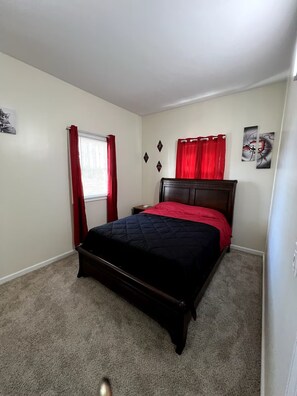 1 habitación, tabla de planchar con plancha, wifi y ropa de cama 