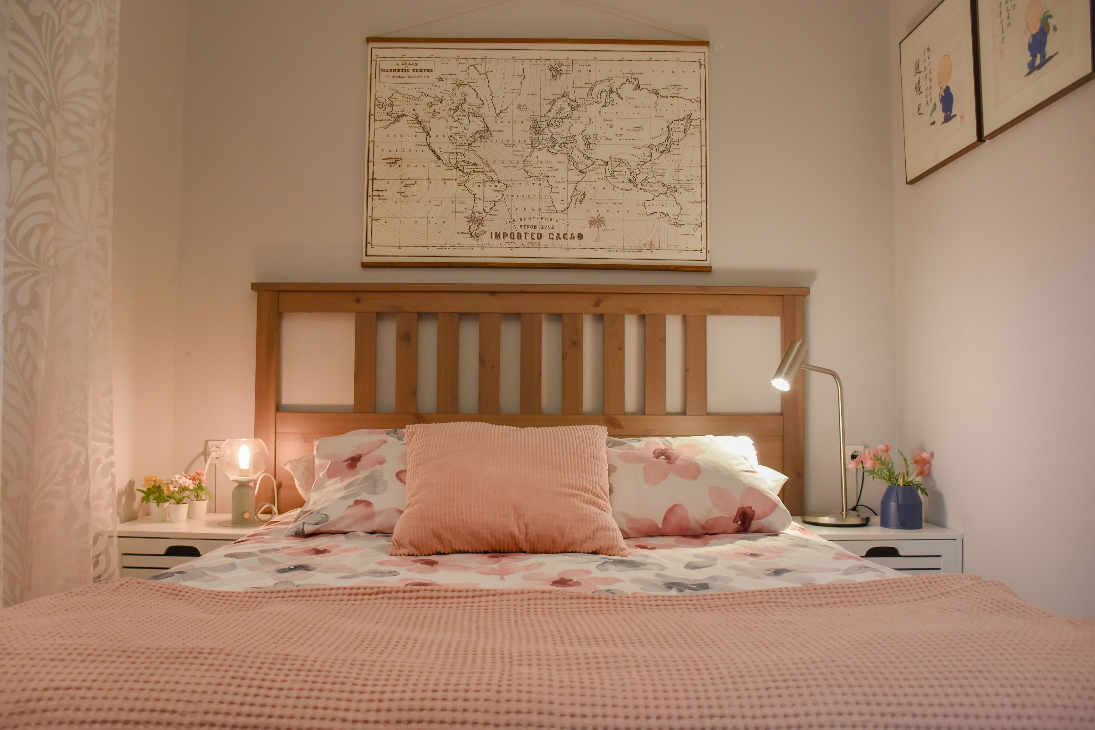 2 habitaciones, tabla de planchar con plancha y cuna de viaje 