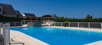 Beach house with pool - Erdeven, Carnac - fleur des dunes 