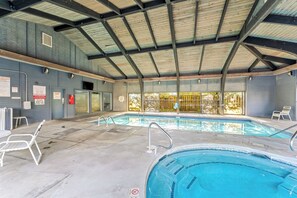 Indoor pool, outdoor pool - Beachfront Condo at Windward Pointe! (Orange Beach)