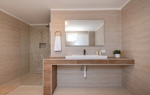 Shower, hair dryer