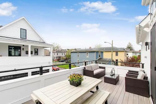 Casa de lujo, para no fumadores, aire acondicionado | Vista a la ciudad