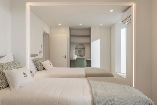 2 chambres, fer et planche à repasser, Wi-Fi, draps fournis