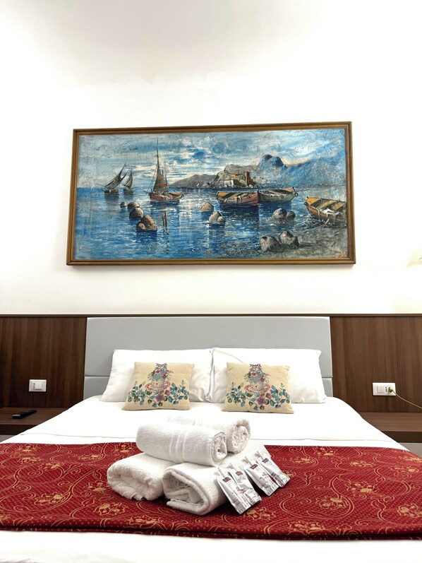 Quadruple Room, Balcony, Courtyard View | Iron/ironing board, free WiFi