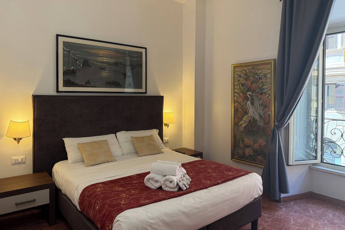 Deluxe Double Room, City View | Iron/ironing board, free WiFi