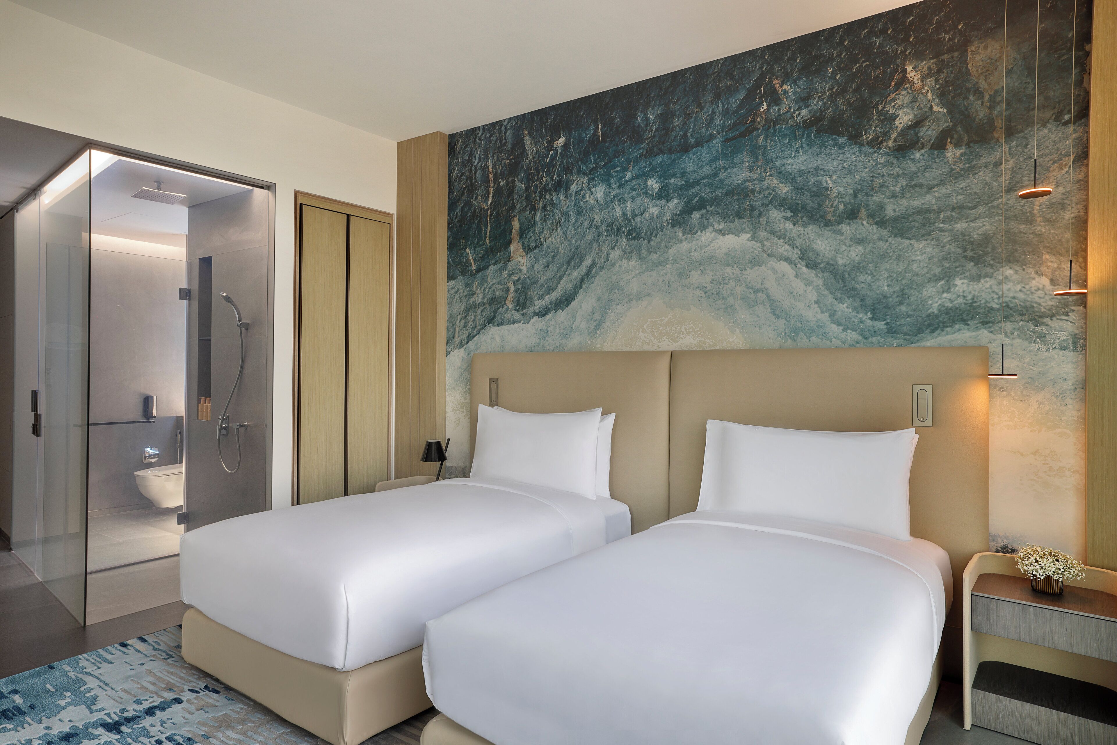 Chambre Premium, 2 lits une place