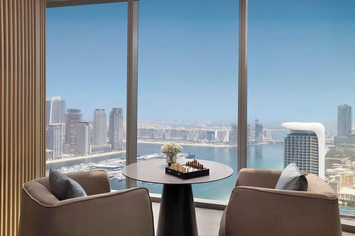 Suite, 1 King Bed | Premium bedding, down comforters, minibar, in-room safe