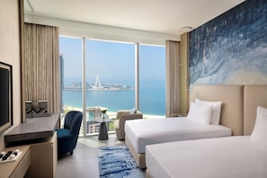 Premium Room, 2 Single Beds, Sea View