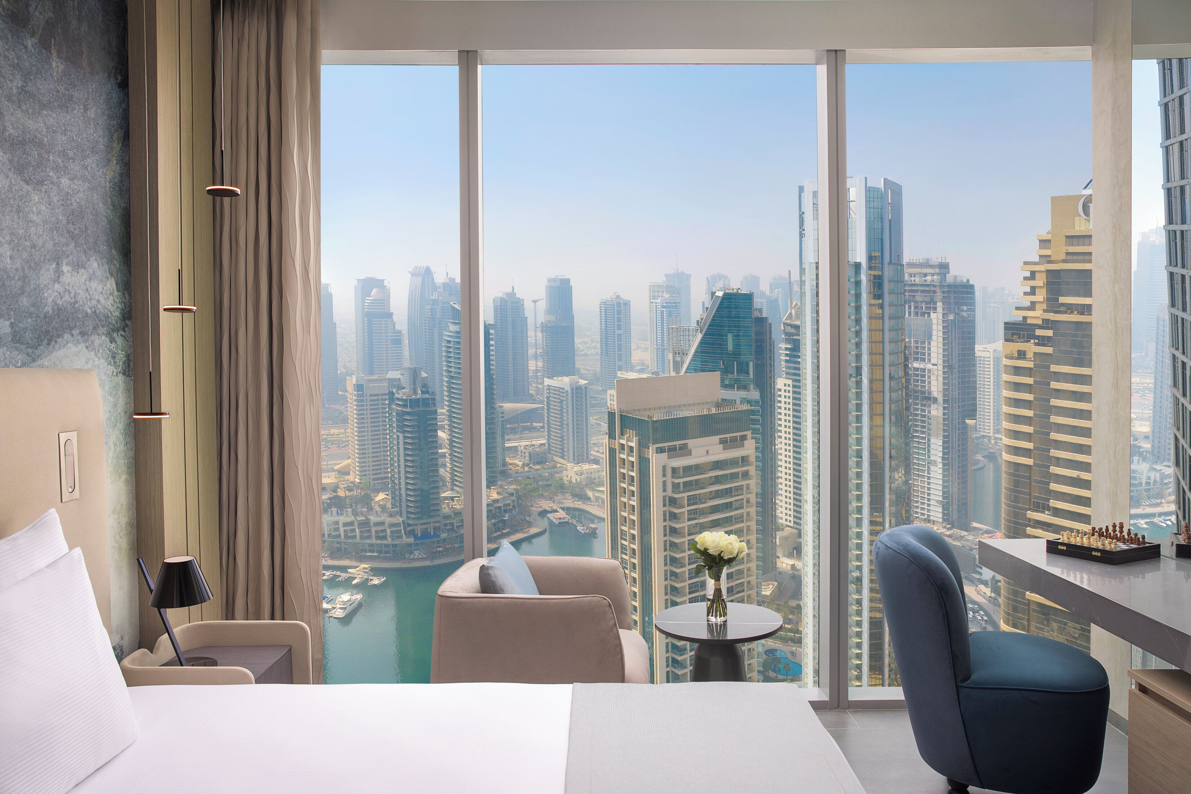 Literie de qualité supérieure, couette en duvet d'oie, minibar