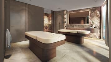Espace de soins pour les couples, sauna, hammam, soins corporels