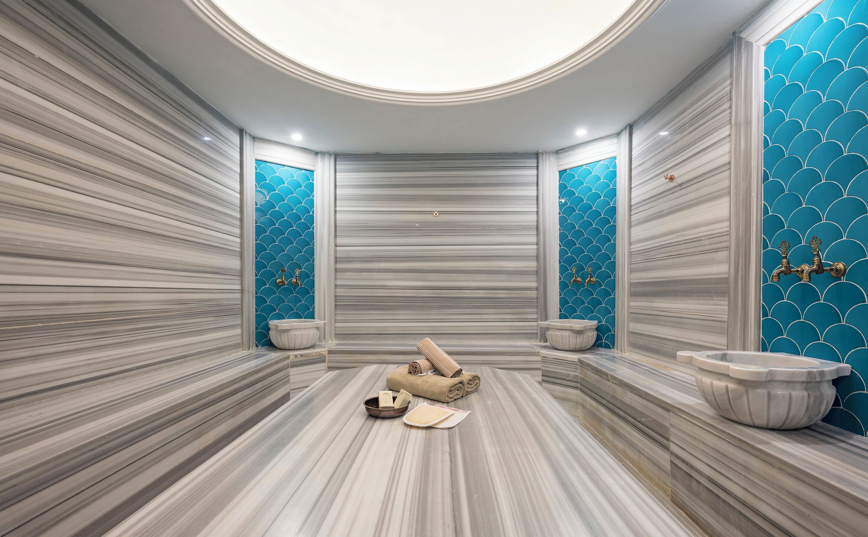 Turkish bath, body treatments, aromatherapy, Swedish massages