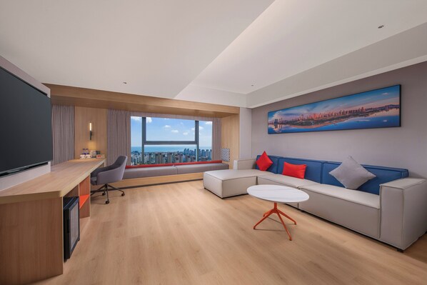 Suite, 1 cama King size | Ropa de cama de alta calidad y edredón 