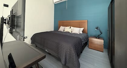 Modern double-height loft new and equipped with its own parking lot