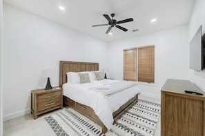 2 habitaciones, wifi gratis y ropa de cama
