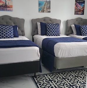 3 bedrooms, iron/ironing board, travel cot, free WiFi