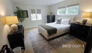 4 chambres, fer et planche à repasser, lit parapluie, Wi-Fi gratuit