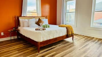 Lakens van Egyptisch katoen, luxe beddengoed