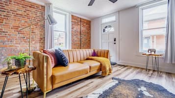 Maison Luxe, non-fumeur, animaux de compagnie acceptés | Salle de séjour