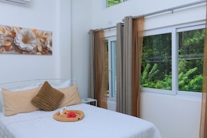 Appartement, 2 chambres, vue sur le jardin | Rideaux d’obscurcissement, système d’insonorisation