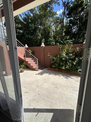 Apartment, Garden View, Ground Floor | Terrace/patio - Agape Suites (Soufrière)