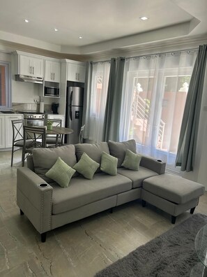 Apartment, Garden View, Ground Floor | Living area - Agape Suites (Soufrière)