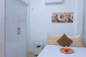 Apartment, 2 Schlafzimmer, Gartenblick