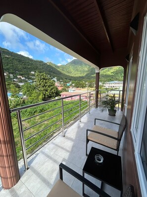 Leilighet, fjellutsikt | Terrasse/patio