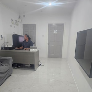 Blackout curtains, soundproofing, iron/ironing board, free WiFi
