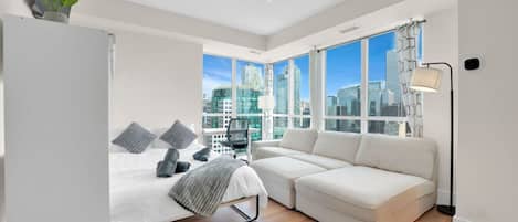 1 chambre, bureau, Wi-Fi, literie fournie