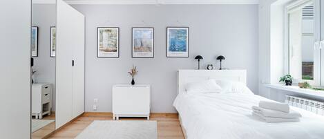 Strygejern/strygebræt, Wi-Fi, sengetøj