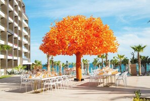 Espace mariage en plein air