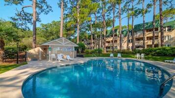 Indoor pool, a heated pool