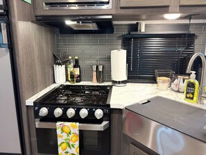 Microwave, oven, stovetop