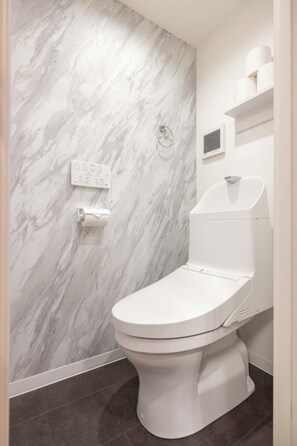 Dusche, Haartrockner, Shampoo