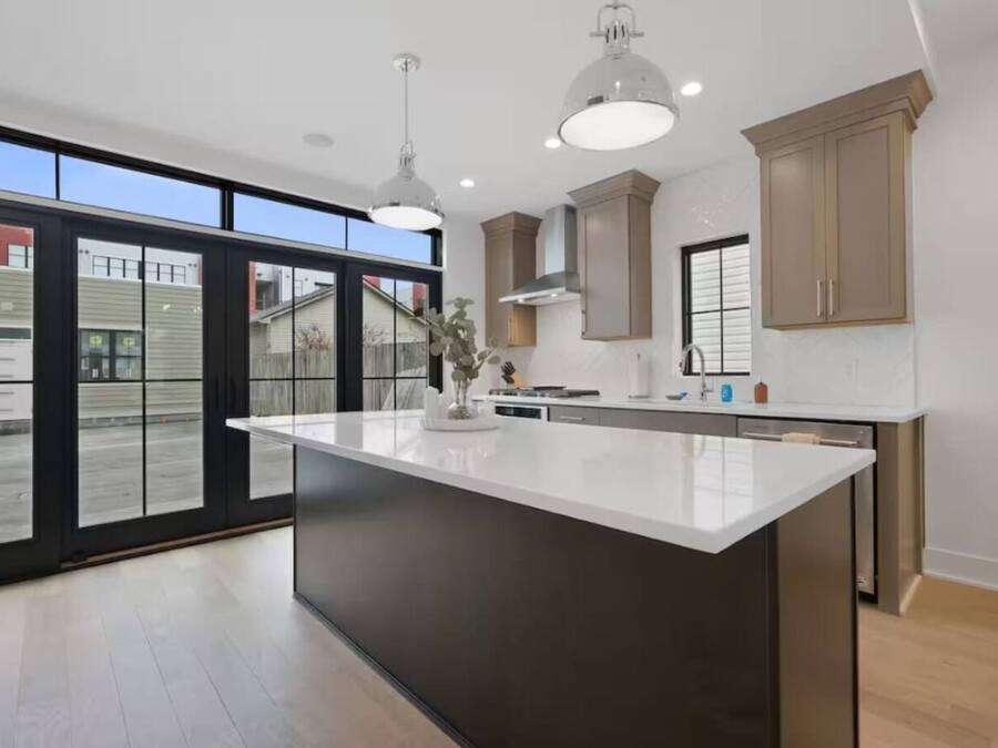 Casa Cielo | Private kitchen | Espresso maker, coffee/tea maker, full-size fridge, microwave