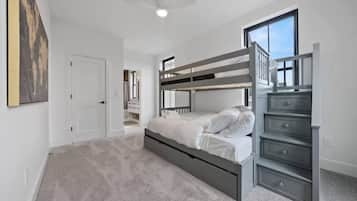 Egyptian cotton sheets, premium bedding, memory-foam beds, free minibar