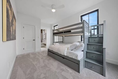 Egyptian cotton sheets, premium bedding, memory-foam beds, free minibar