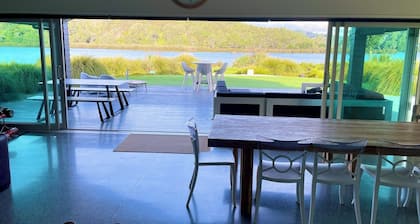 Cooks Beach - Waterfront Paradise.
Beautiful beach home at stunning Cooks Beach