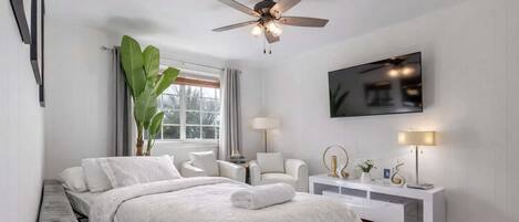 2 chambres, bureau, fer et planche à repasser, Wi-Fi