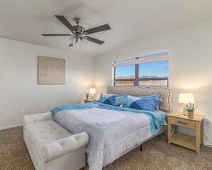 Iron/ironing board, WiFi, bed sheets
