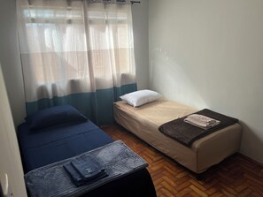 Iron/ironing board, WiFi, bed sheets