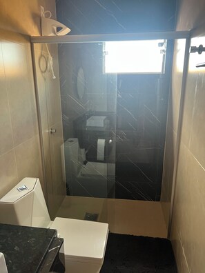 Towels, soap, toilet paper