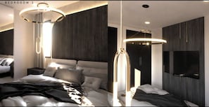 6 bedrooms, iron/ironing board, travel cot, free WiFi