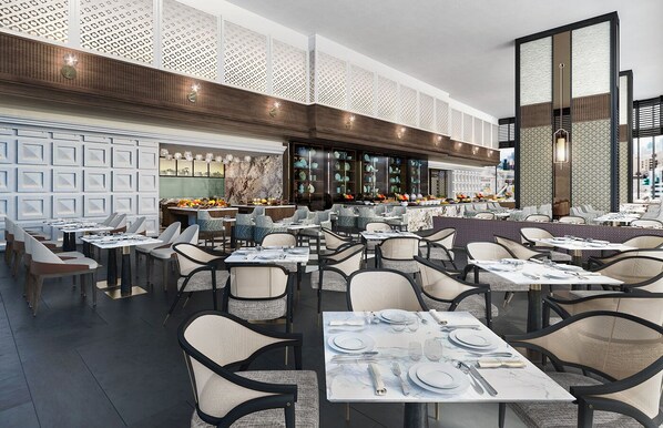 3 restoran, melayani sarapan, makan siang; sajian masakan Jepang