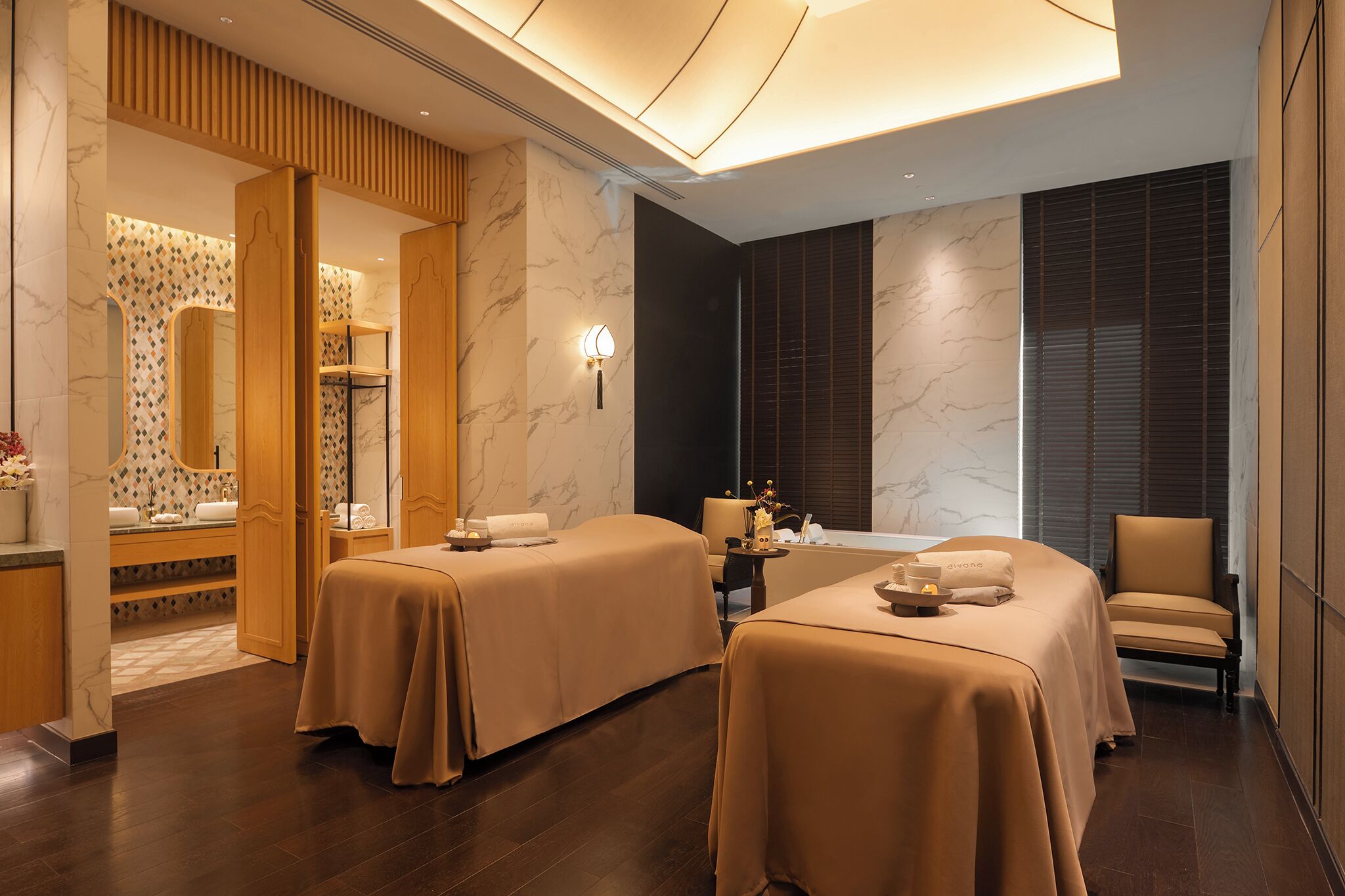 5 salas de tratamiento 