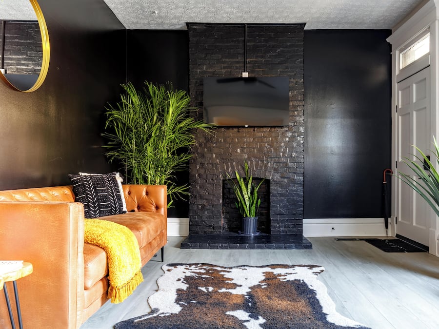 Familie huis, 4 slaapkamers, huisdieren toegestaan | Woonruimte | Een 55-inch smart-tv met digitale zenders, Netflix en Hulu