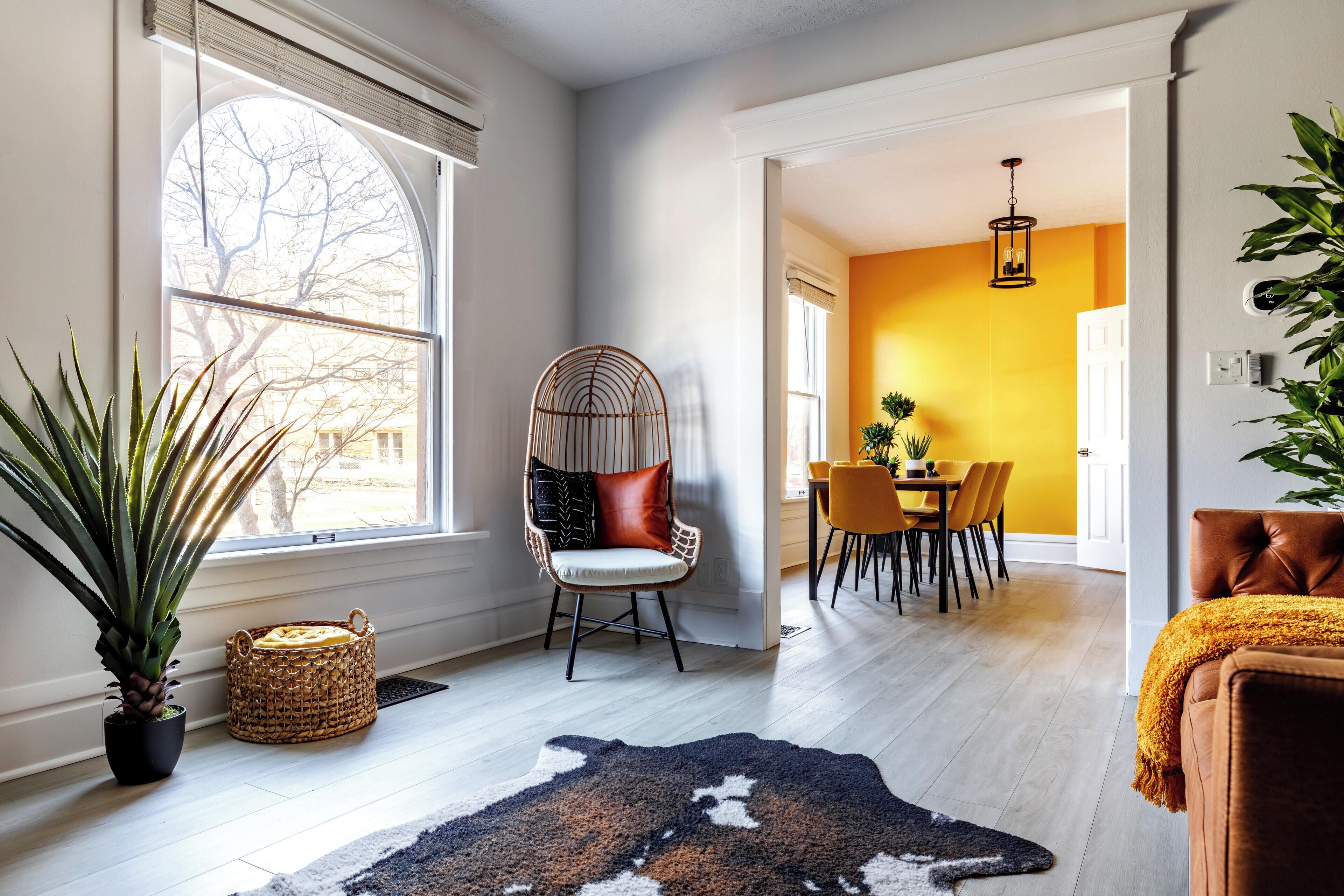 En 55-tommers smart-TV med digitale kanaler samt Netflix og Hulu