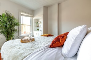 Lakens van Egyptisch katoen, luxe beddengoed