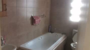 Towels, soap, toilet paper